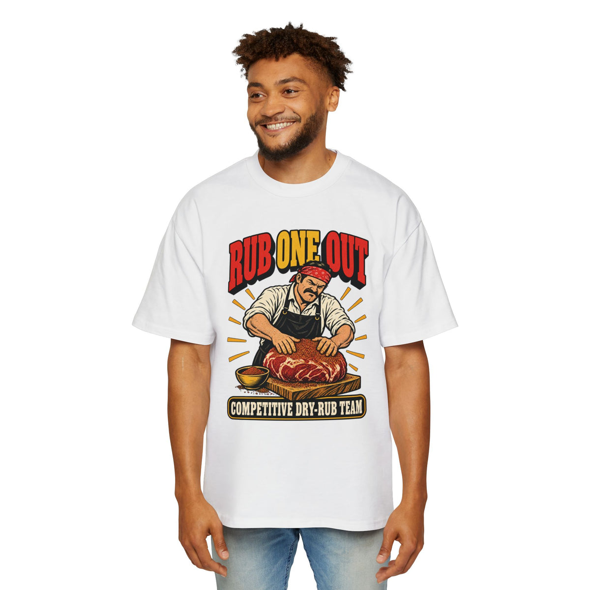 Rub One Out Oversized Tee