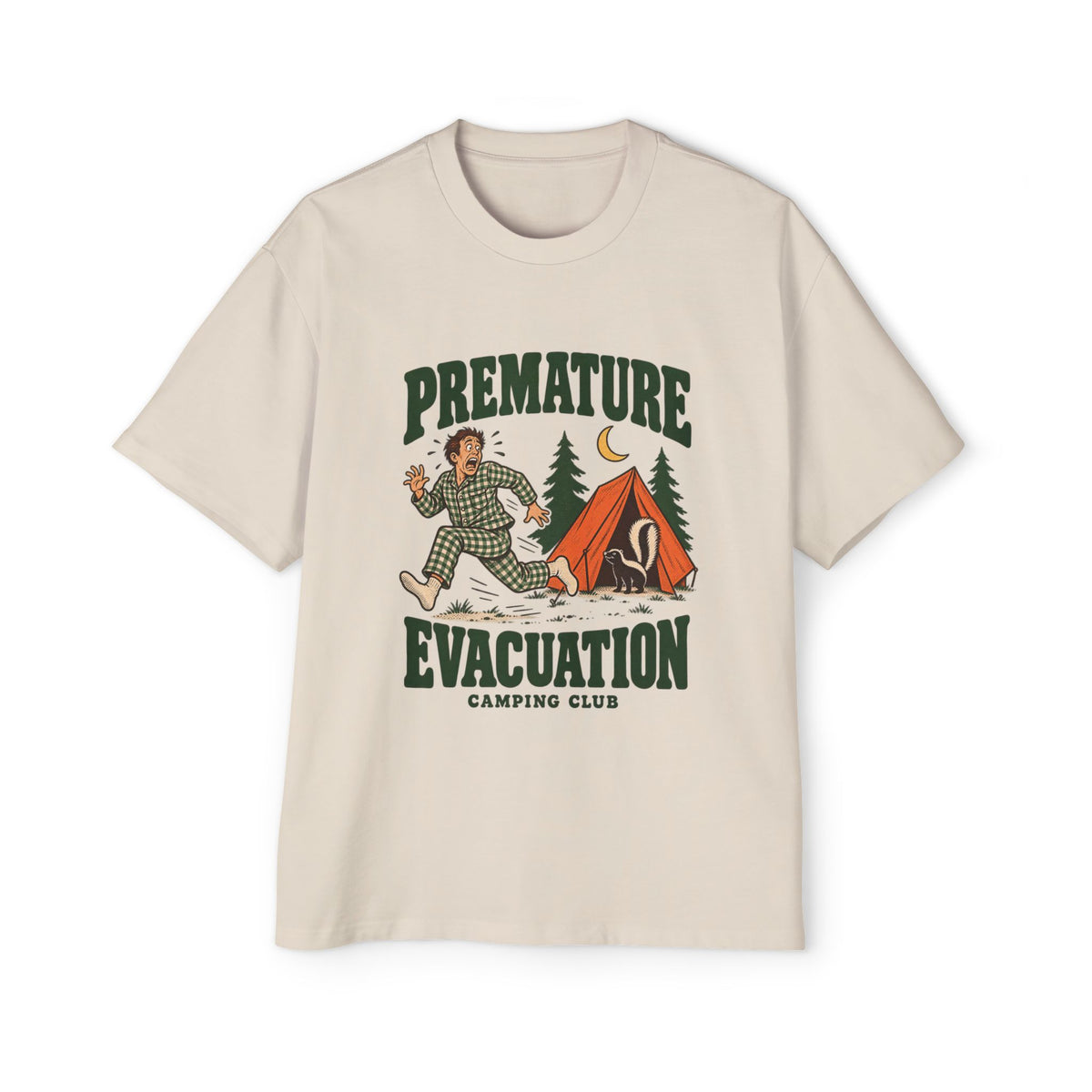 Premature Evacuation Oversized Tee