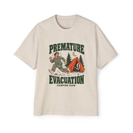 Premature Evacuation Oversized Tee