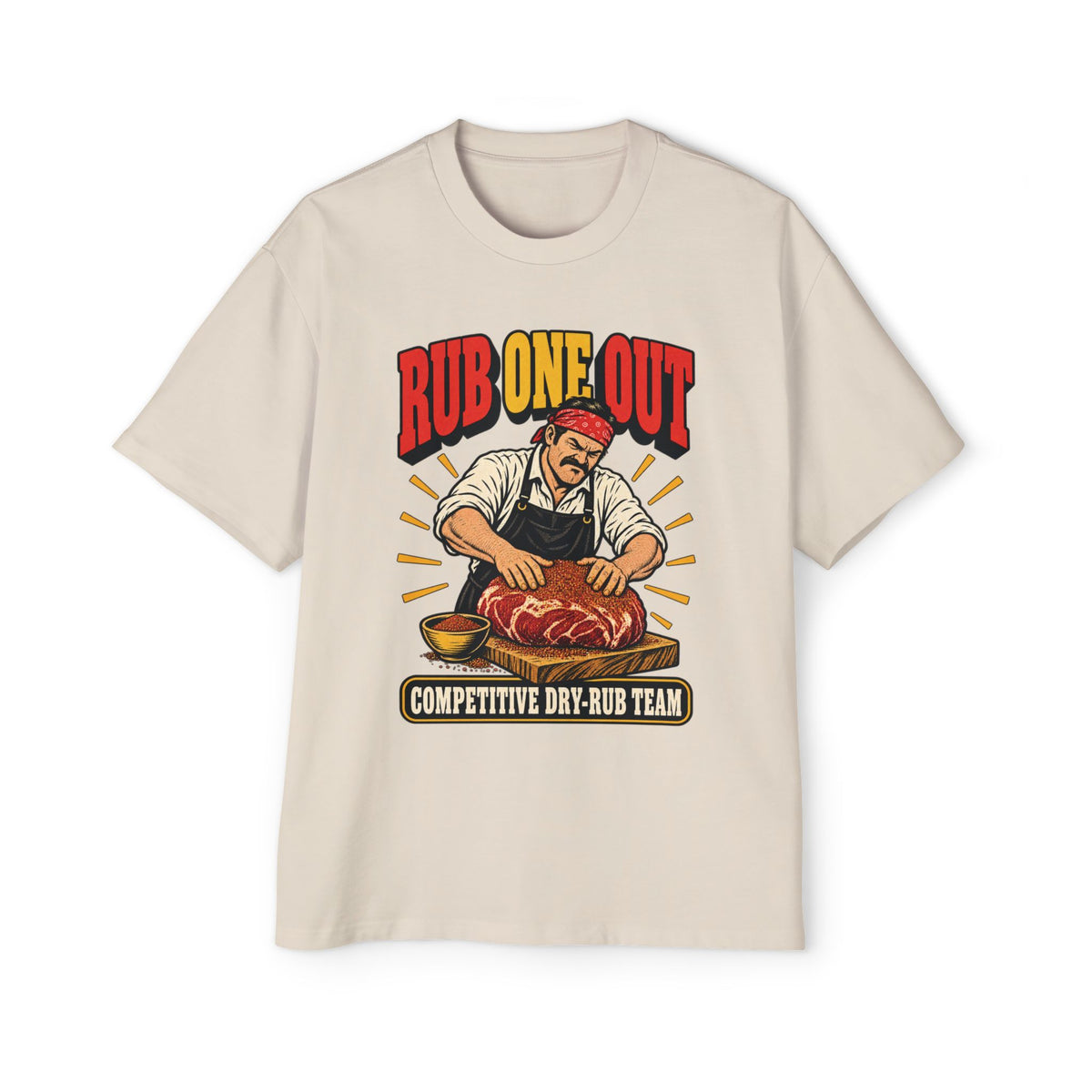 Rub One Out Oversized Tee