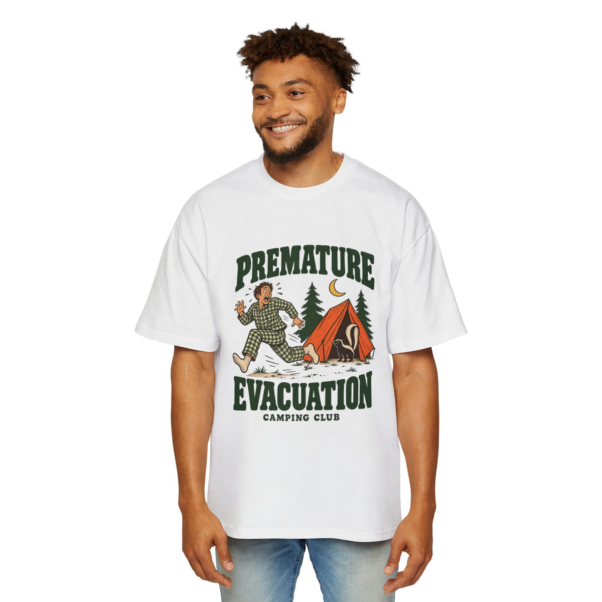 Premature Evacuation Oversized Tee