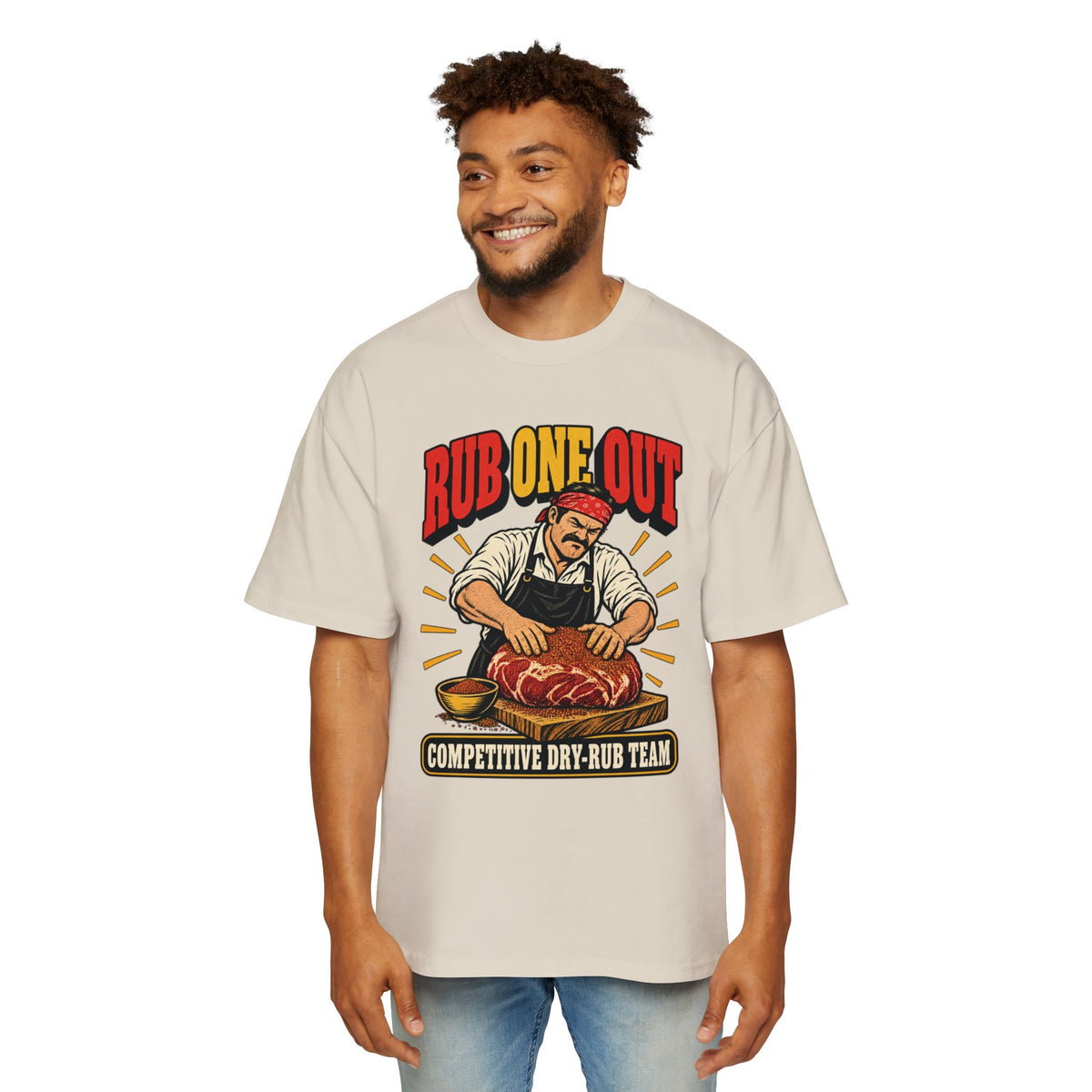 Rub One Out Oversized Tee