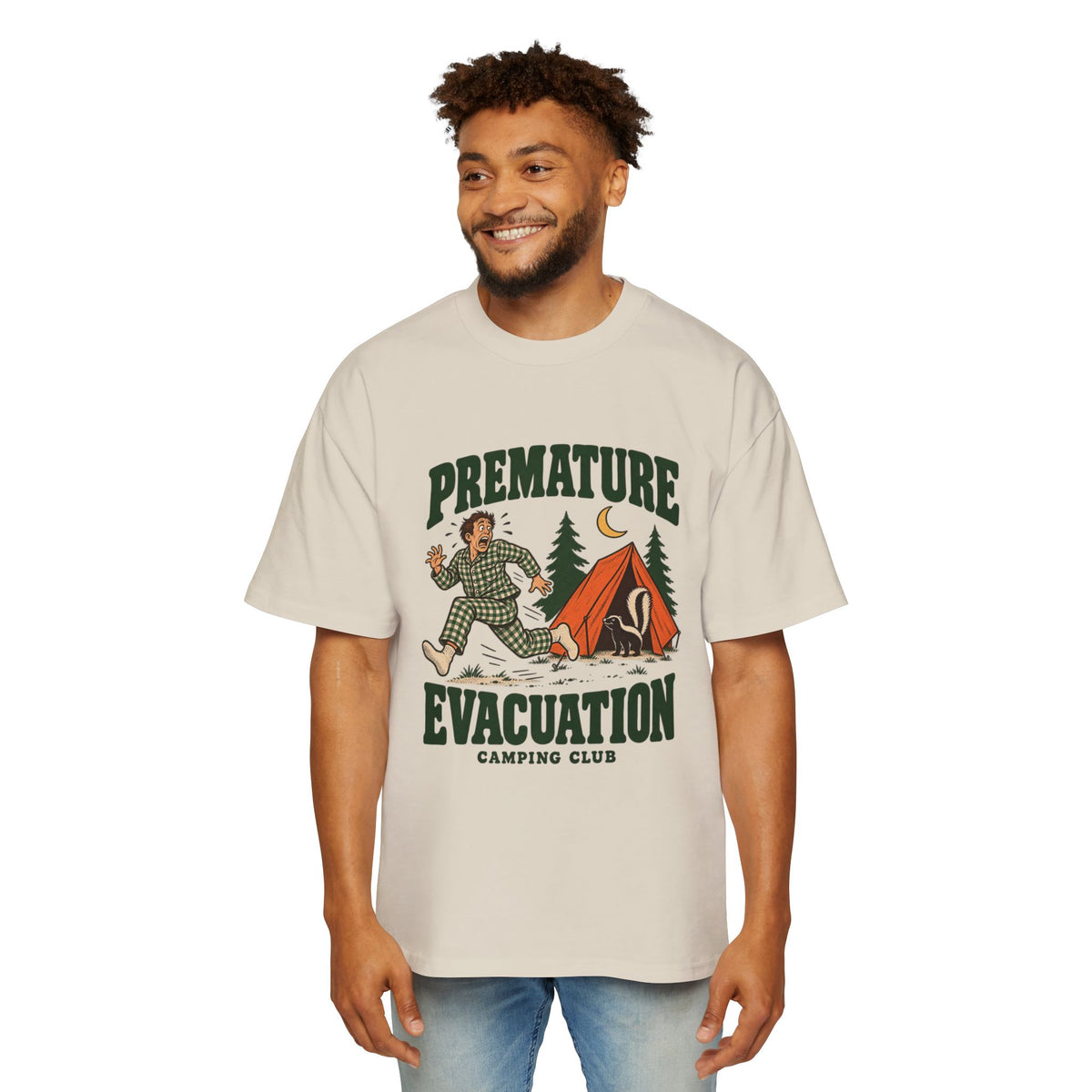 Premature Evacuation Oversized Tee